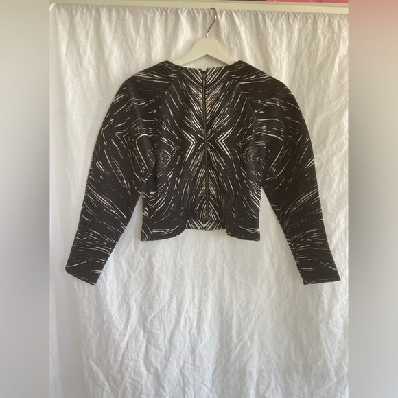 CBKD × BNKR marble long sleeve crop top Size XS NEW - Picture 7 of 16